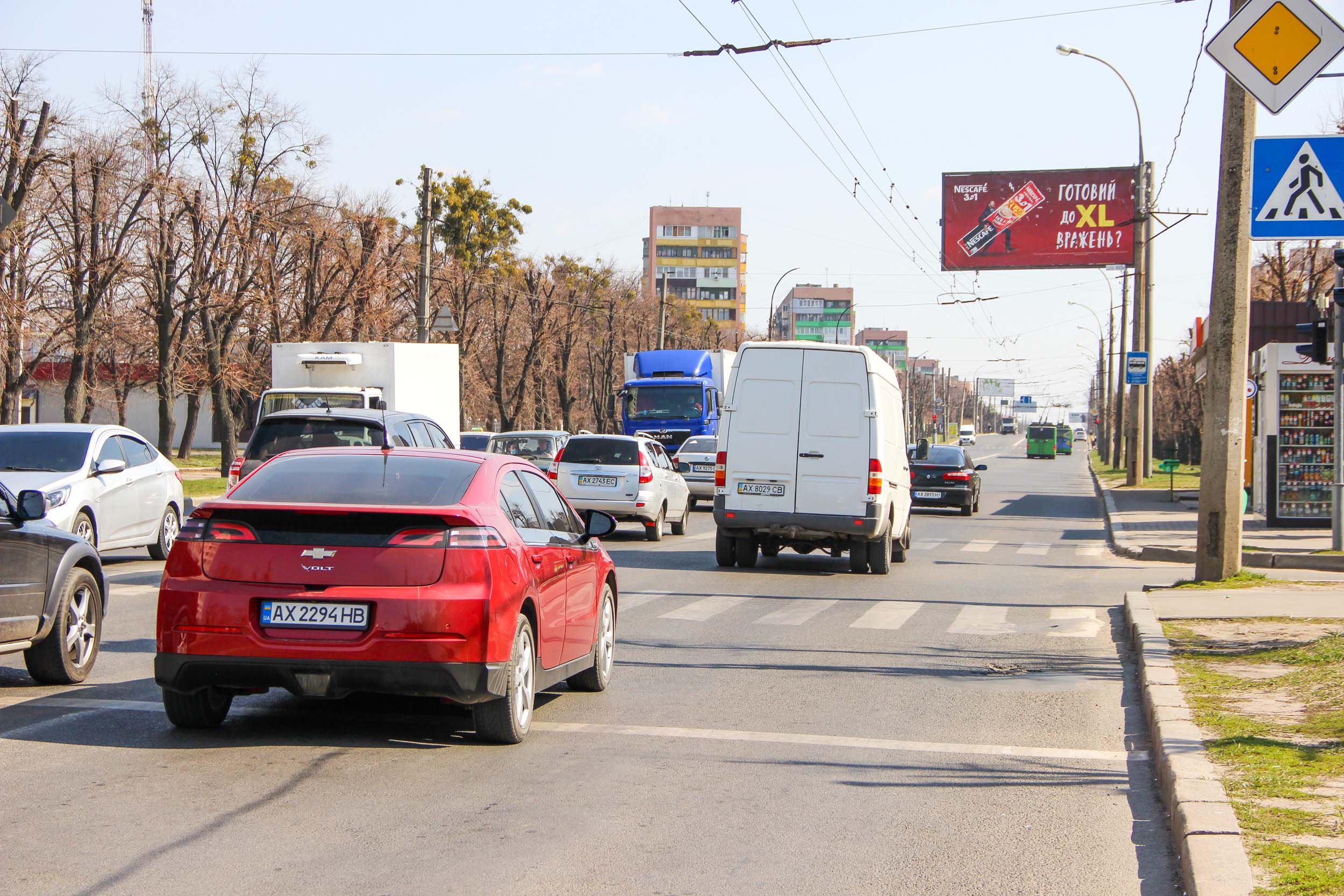 Билборд Харьков,  Байрона (Героїв Сталінграда) пр-т, 146б, з центру