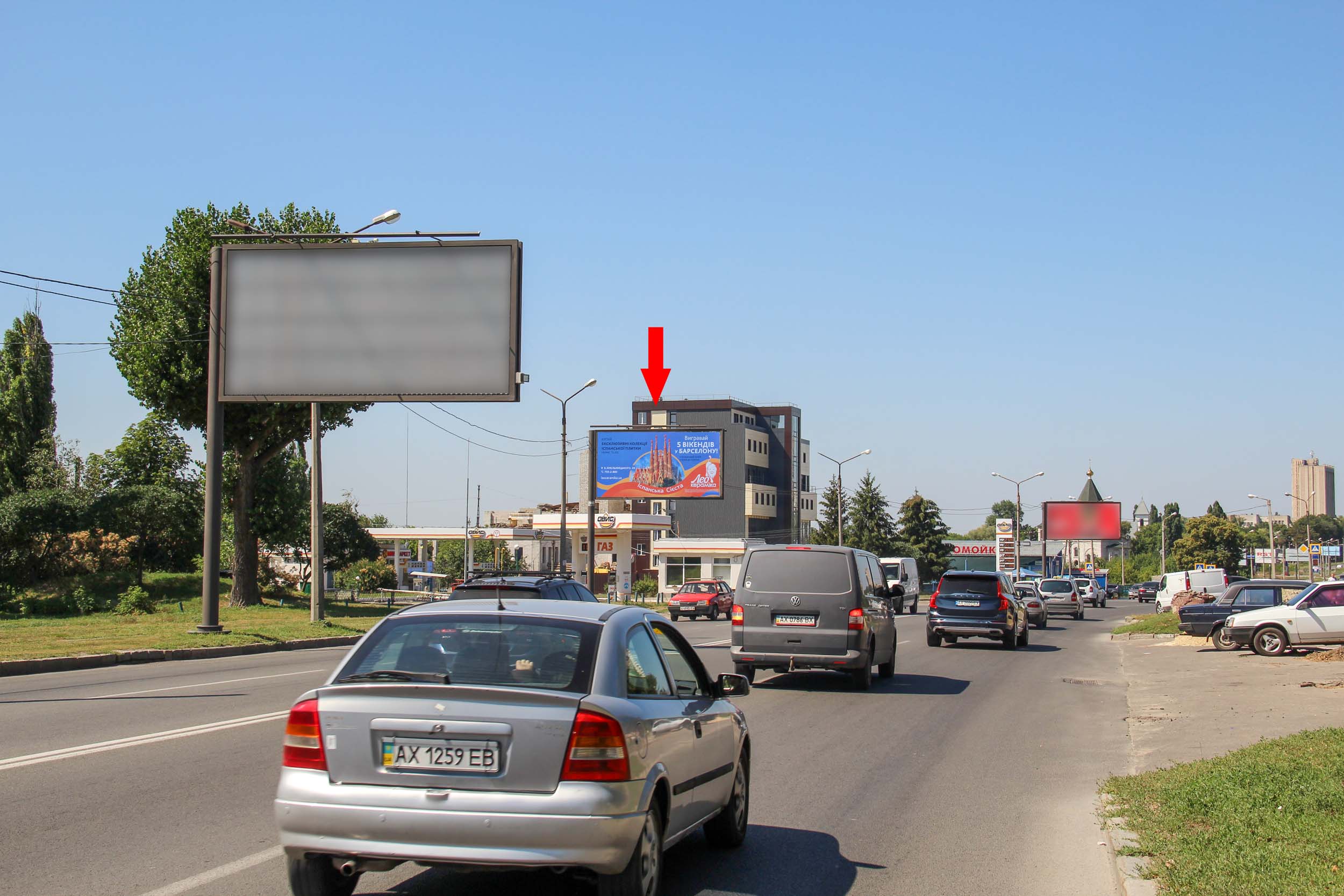 Билборд Харьков,  Клочківська вул. - Кузнецький в'їзд, з центру