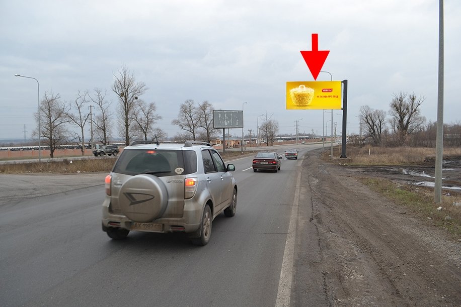 Билборд Харьков,  просп. Аерокосмічний -розв'язка з кільцевою -в центр