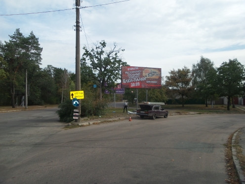Billboard Cherkasy,  st. Lisova Prosika v'izd v misto