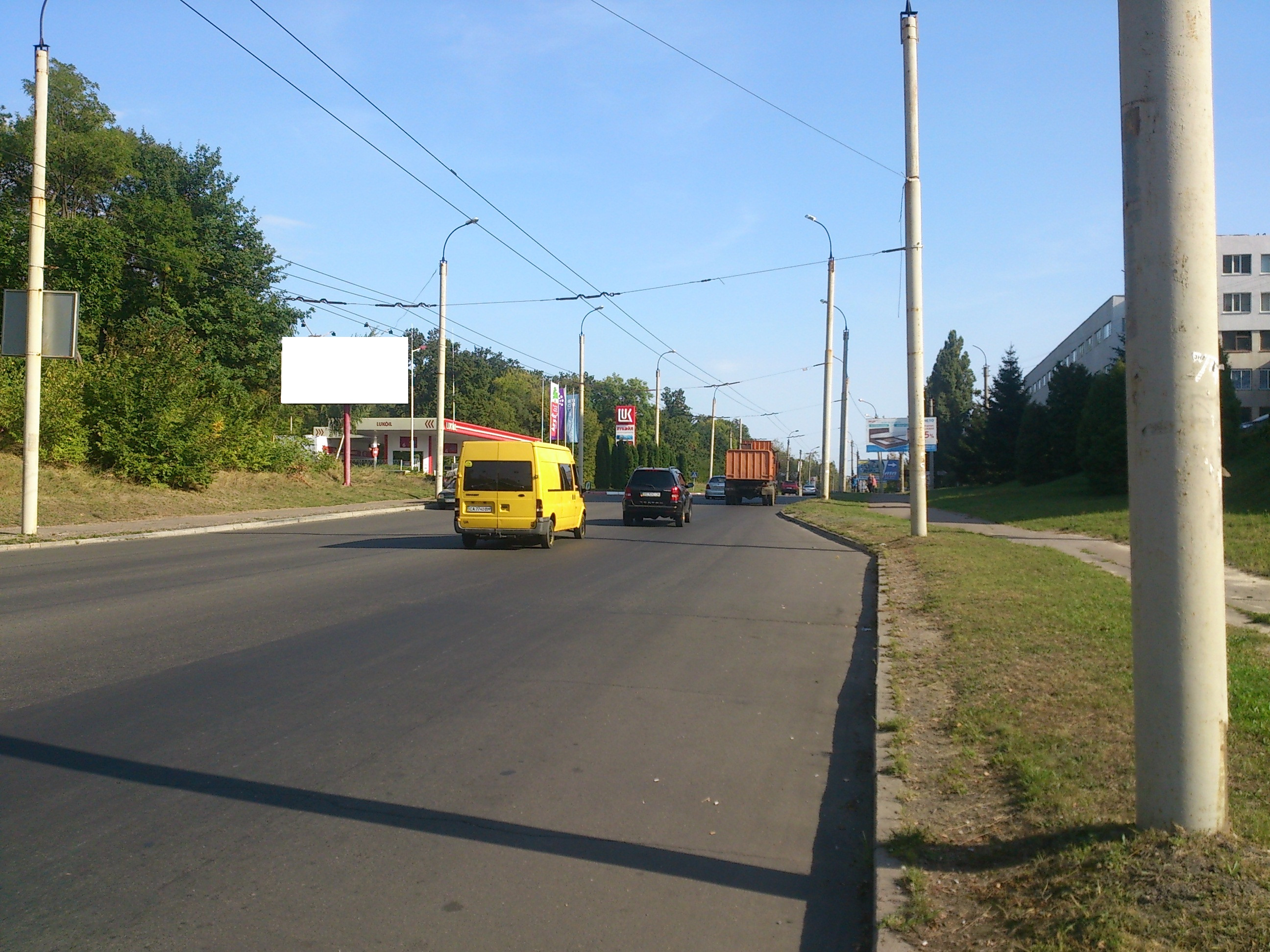 Billboard Cherkasy,  st. Odes'ka - st. Sumgaits'ka (bila AZS"Amic")