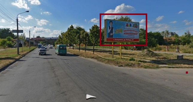 Билборд Запорожье,  Сорочинська (Новгородська) -Хортицкое шоссе