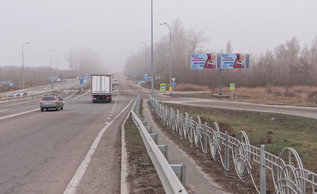 Білборд, бігборд (борд)  Глеваха,  траса Одеса-Київ/поворот на Васильків (А) лівий 10 км до Київа
