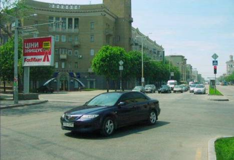 Бэклайт B в Запорожье, 3x4  пр. Ленина / ул. Верхняя фото 1