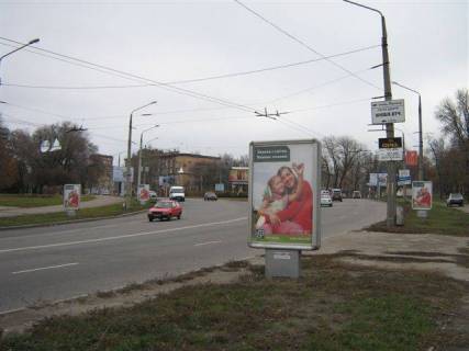 Ситилайт A в Запорожье, 1.8x1.2  пл. Ленина / выезд с ДнепроГЭСа на левый берег фото 1