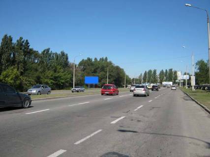 Билборд B в Запорожье, 3x6  Набережная маг. - ул. Глиссерная фото 1