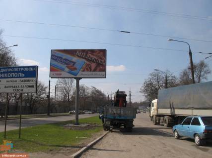 Билборд  в Запорожье ул. Чумаченко - ул. Малиновского (выезд на Космос) фото 1