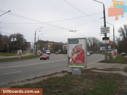 Білборд, Бігборд (Борд)   у Запоріжжі ул. Чумаченко 38 (выезд с Космоса) Фото 1