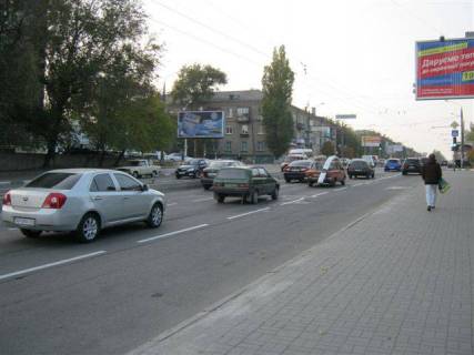 Билборд B в Запорожье, 3x6  ул. Победы - ул. Нижнеднепровская фото 1