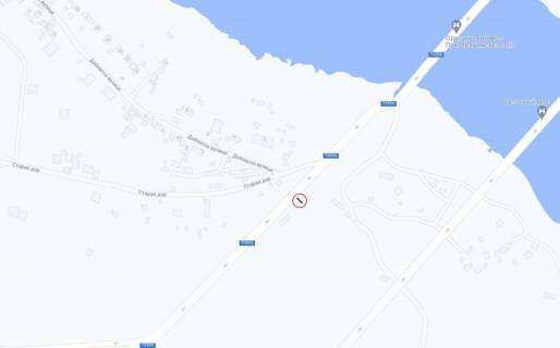 Билборд B в Запорожье, 6x3  Хортицький р-н, виїзд з Преображенського мосту навпроти платформи 168 км схема