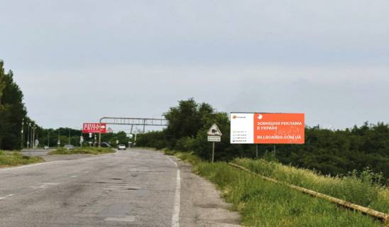 Billboard A in Zaporizhzhya, 6x3  st. Tirazna, pered povorotom na Osipenkivs'kij Photo 1