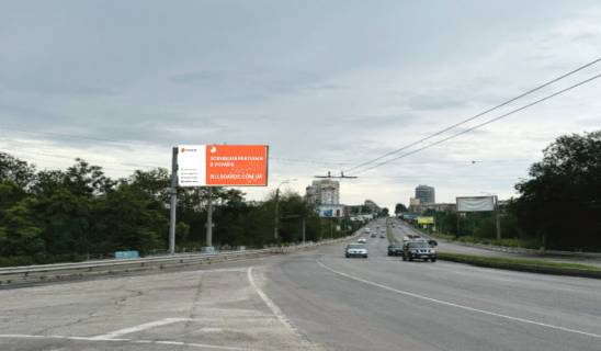 Billboard B in Zaporizhzhya, 6x3  Sobornij,Skil'na (do Metalurgiv) Photo 1