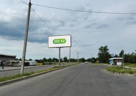 Білборд A у Запоріжжі, A 6  вул.Товариська, напроти ринку Бородинський Фото 1