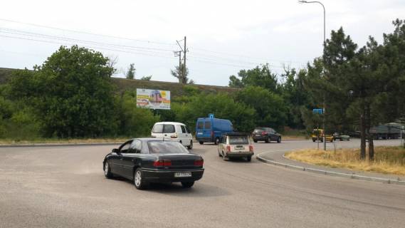 Билборд A в Запорожье о. Хортица въезд на мост Преображенского, в центр фото 1