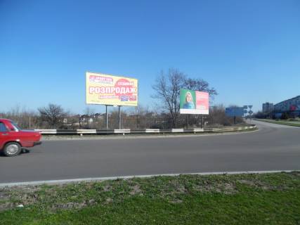Билборд A в Запорожье пр. Пребраженского – пр. Юбилейный, круг, выезд в центр, дело по кругу, съезд фото 1
