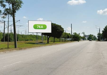 Билборд A в Запорожье, A 16  вул.Величара (Тюленіна), в строну пр.Соборний, навпроти автосалона фото 1