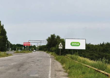 Билборд A в Запорожье, A 11  вул. Тиражна, перед поворотом на Осипенківський фото 1