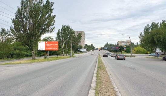 Билборд B в Запорожье, 6x3  вул. Перемоги - вул. Панфіловців (6-та Лікарня) фото 1