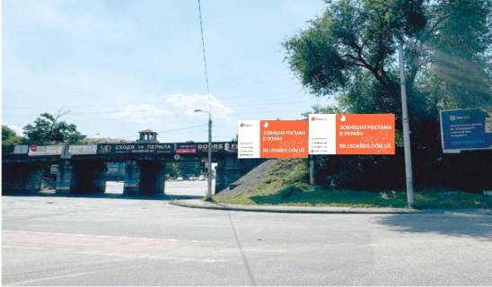 Призма A в Запорожье, 6x3  вул.Величара (Тюленіна), пр.Металургів, поворот на мост Інженера Преображенського, лівий - 530852 фото 1