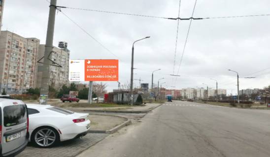 Білборд, Бігборд (Борд)  B у Запоріжжі, 6x3  Південний район, Володимира Українця (Новокузнецька), супермаркет Фото 1