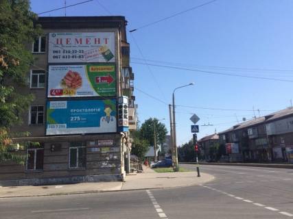 Билборд A в Запорожье Бул. Шевченко, 27 фасад, нижний фото 1