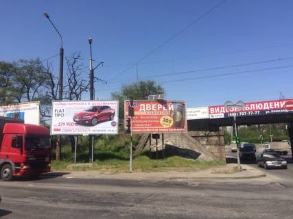 Білборд, Бігборд (Борд)  A у Запоріжжі ул.Величара (Тюленіна), вул.Перемоги, перехрестя, поворот з Набережної 10 Фото 1