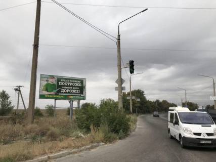 Білборд, Бігборд (Борд)  B у Запоріжжі Хортицьке шосе, Нікопольський поворот, Нова лінія Фото 1