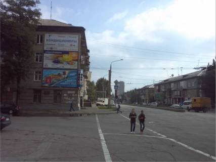 Билборд A в Запорожье Бул. Шевченко, 27 фасад, средний фото 1