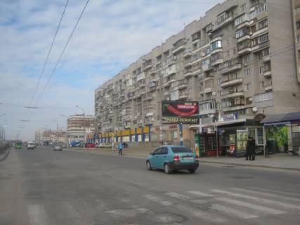 Билборд A в Запорожье Южный район, Володимира Українця (Новокузнецька), супермаркет фото 1