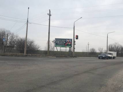 Билборд B в Запорожье, 6x3  Хортицьке шосе, Нікопольський поворот,Нова Лінія фото 1