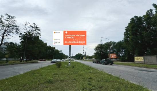 Билборд A в Запорожье, 6x3  Південне шосе, автосалон, роздільник, рух. від Металургів фото 1