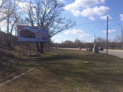 Билборд A в Запорожье, 6x3  о. Хортиця виїзд із мосту Преображенського фото 1