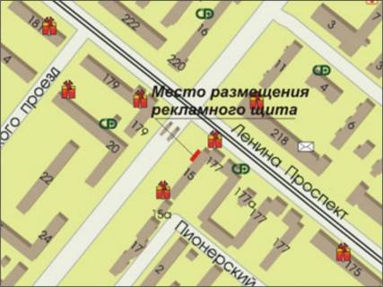 Билборд A в Запорожье пр. Соборный 177-пр.Металлургов, 15 ВЕРТИКАЛЬНЫЙ, vip схема