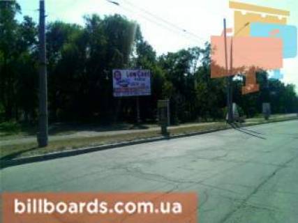 Билборд B в Запорожье, 6х3  пр.Соборний, вїзд на греблю фото 1