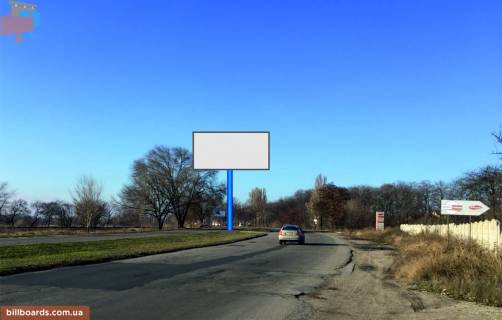 Билборд A в Запорожье ул.Тиражная, напротив Дизель-Центра фото 1