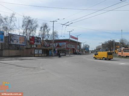 Билборд B в Запорожье проспект Соборний (проспект Леніна), пл.Вокзальная, Запорожье-1 фото 1