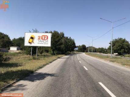 Билборд B в Запорожье, 6х3  вул. Тиражна, у напрямку на Дніпро фото 1