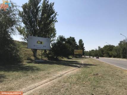 Билборд A в Запорожье о.Хортиця, зїзд з моста Преображенського, уздовж зал.колії 171км+950м фото 1