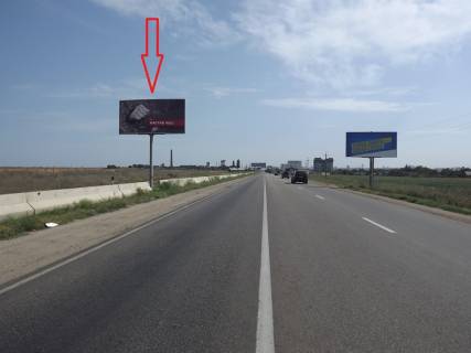 Билборд B в Одессе, 3х6  Іллічівська дорога - Рибний порт, паромна переправа фото 1