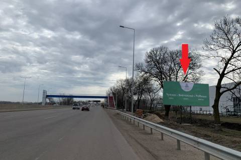 Билборд A в Одессе, 3х6  Київське шоссе, 8/2 - Нова лінія фото 1