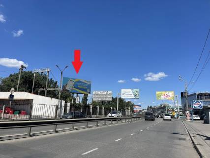 Билборд B в Одессе, 3х6  вул. Середньофонтанська, 26 - АЗС Амік фото 1