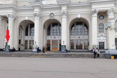 Scrolller, Scroll A in Odessa, 1,2 х 1,8  Zaliznicnij vokzal Odesa - central'nij vhid 1 - 418914 Photo 1
