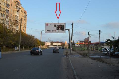 Билборд A в Одессе, 3х6  Чикаленка Євгена вул. (Академіка Вільямса), 46/1 - вул. Люстдорфська дорога фото 1