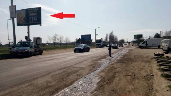 Билборд B в Великодолинском, 3х6  сел. Великодолинське - дорога на К. Бугаз, Затоку фото 1