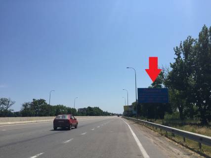 Билборд A в Одеських трасах, 3х6  Одеса - Київ - клеверний міст фото 1