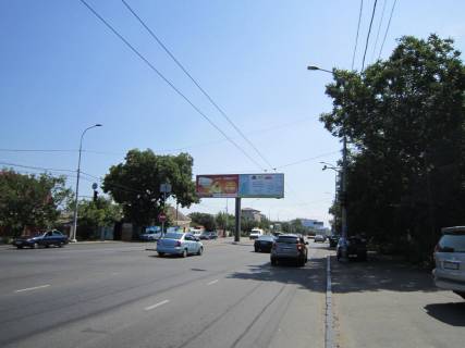 Билборд A в Одессе, 3х6  Ріхтера Святослава вул. (Щорса) - Лисенка Миколи вул. (Корнюшина, 6-а Степова) (права в місто) фото 1