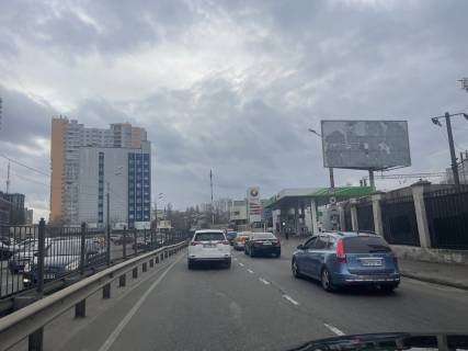 Билборд A в Одессе, 3х6  вул. Середньофонтанська, 26 - АЗС Амік фото 1