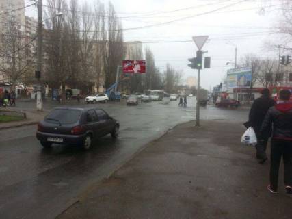 Білборд, Бігборд (Борд)  B у Одесі, 3х6  вул. Корольова -вул. Левітана  - Into-Sana Фото 1