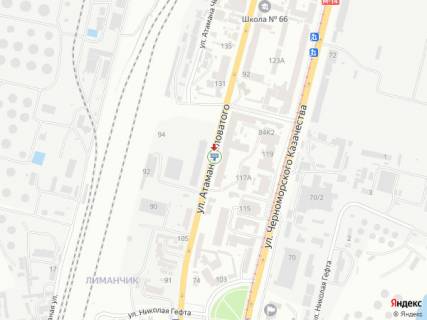 Билборд A в Одессе, 3х6  Отамана Головатогов ул., 84а схема