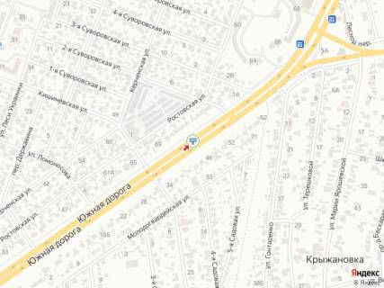 Билборд A в Одессе, 3х6  Південна  дорога 40  - Кишинівська вул. (з центру) (правий) схема